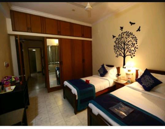 Happy Stay Service Apartments Chennai Luaran gambar